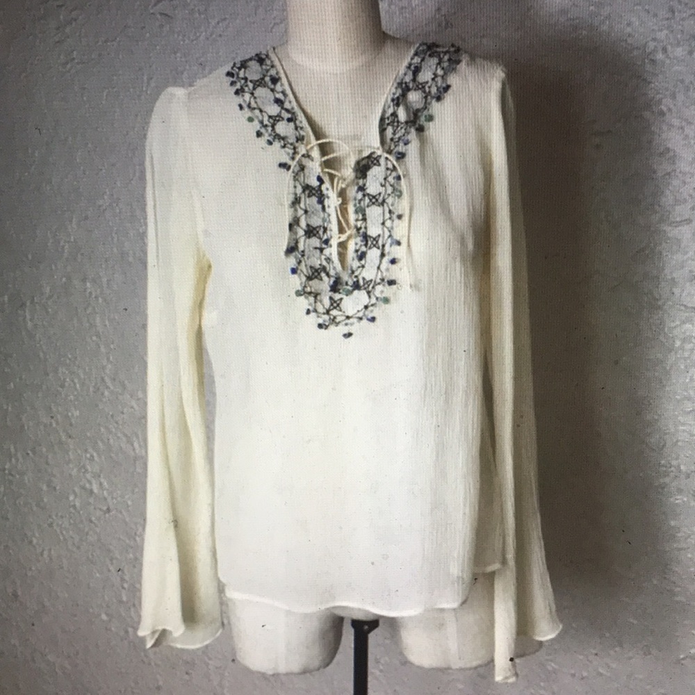 BOHO CRINKLE SILK INC INTERNATIONAL CONCEPTS TOP